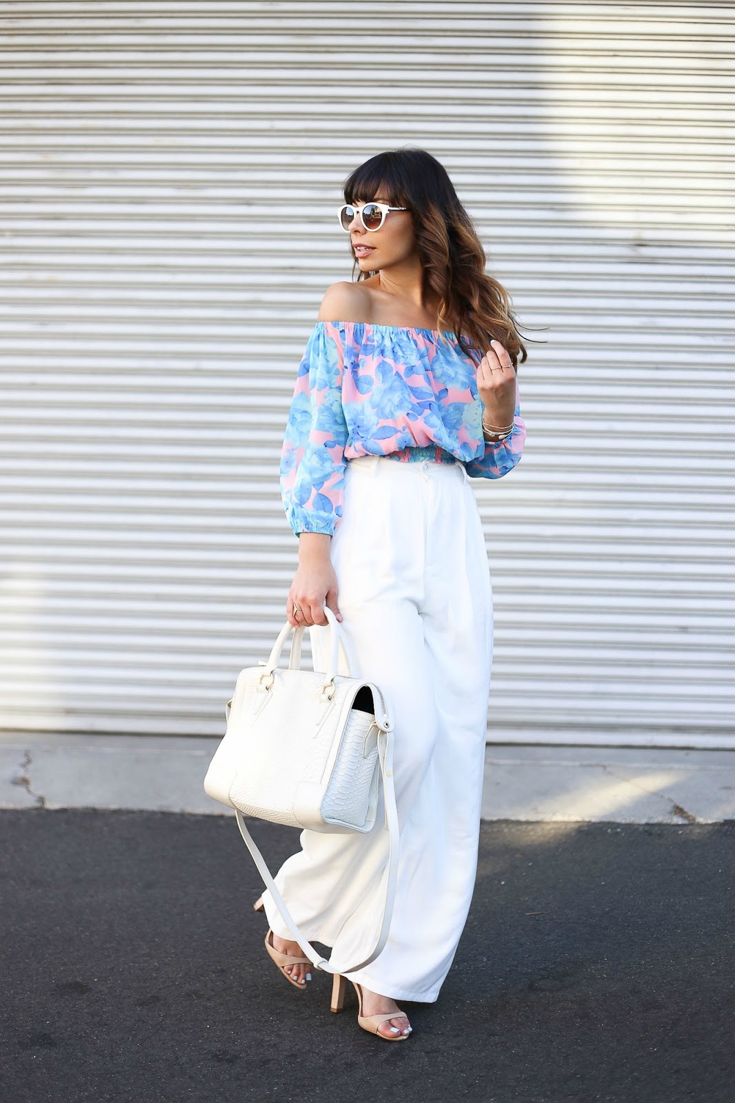 Stiletto Beats, ootd, outfit, resort wear, mink pink, bubble gum blossom blouse, her velvet vase, Pour La Victoire, zara,