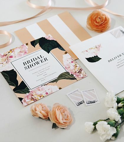 Emily Vartanian MY BRIDAL SHOWER & BACHELORETTE PARTY INVITATIONS WITH MINTED B