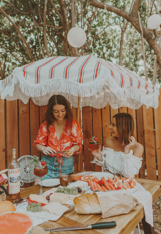French Boho Summer Soiree with Lillet